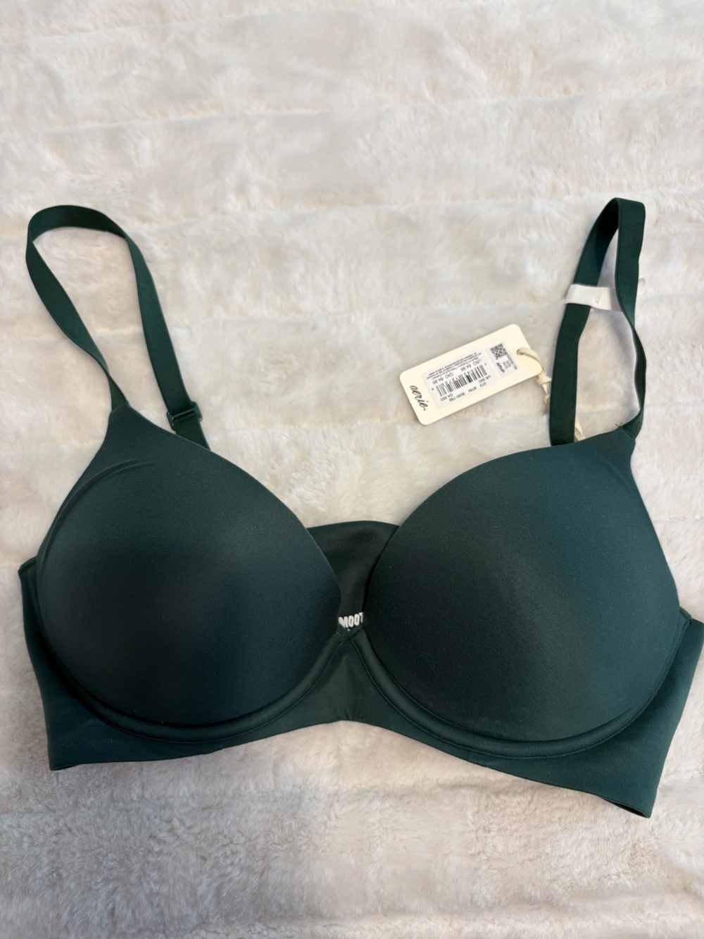 aerie T-Shirt Bra in Forest Green